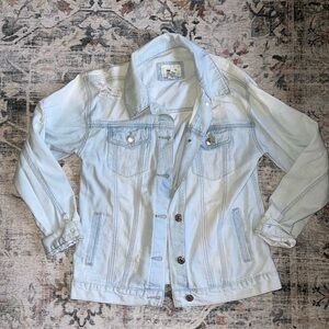 Distressed Denim Jacket